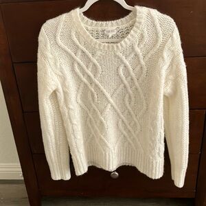 Pink Rose beige  women’s sweater Size S